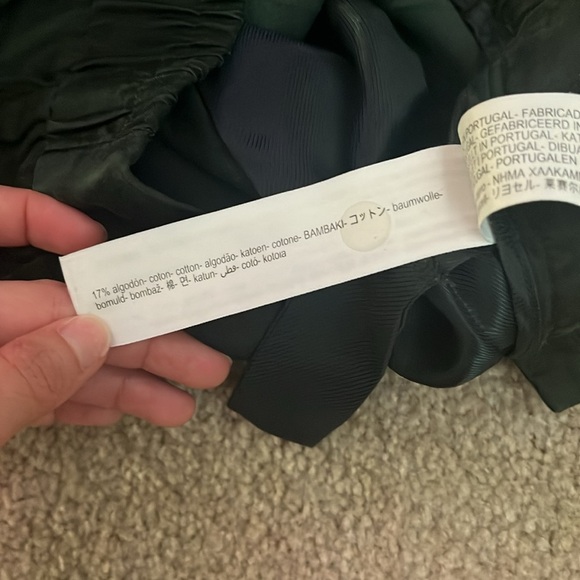 “Massimo Dutti- Women’s Wide Leg Sateen Trousers size 4” - Picture 4 of 9